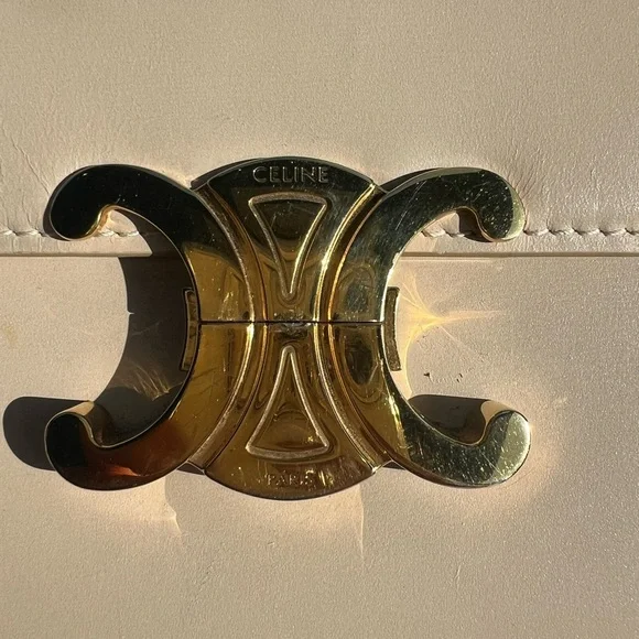 Reserved - Celine Triomphe Crossbody Bag Medium - Picture 3 of 15